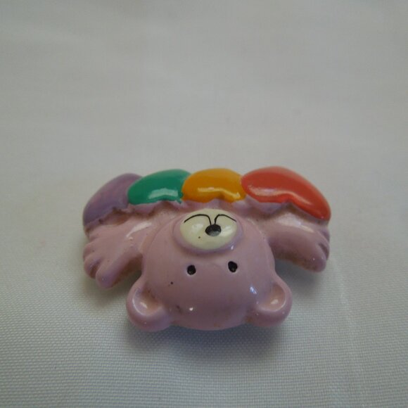 Vintage Pink Teddy Bear Hugging Hearts Fridge Refrigerator Magnet - Picture 7 of 9